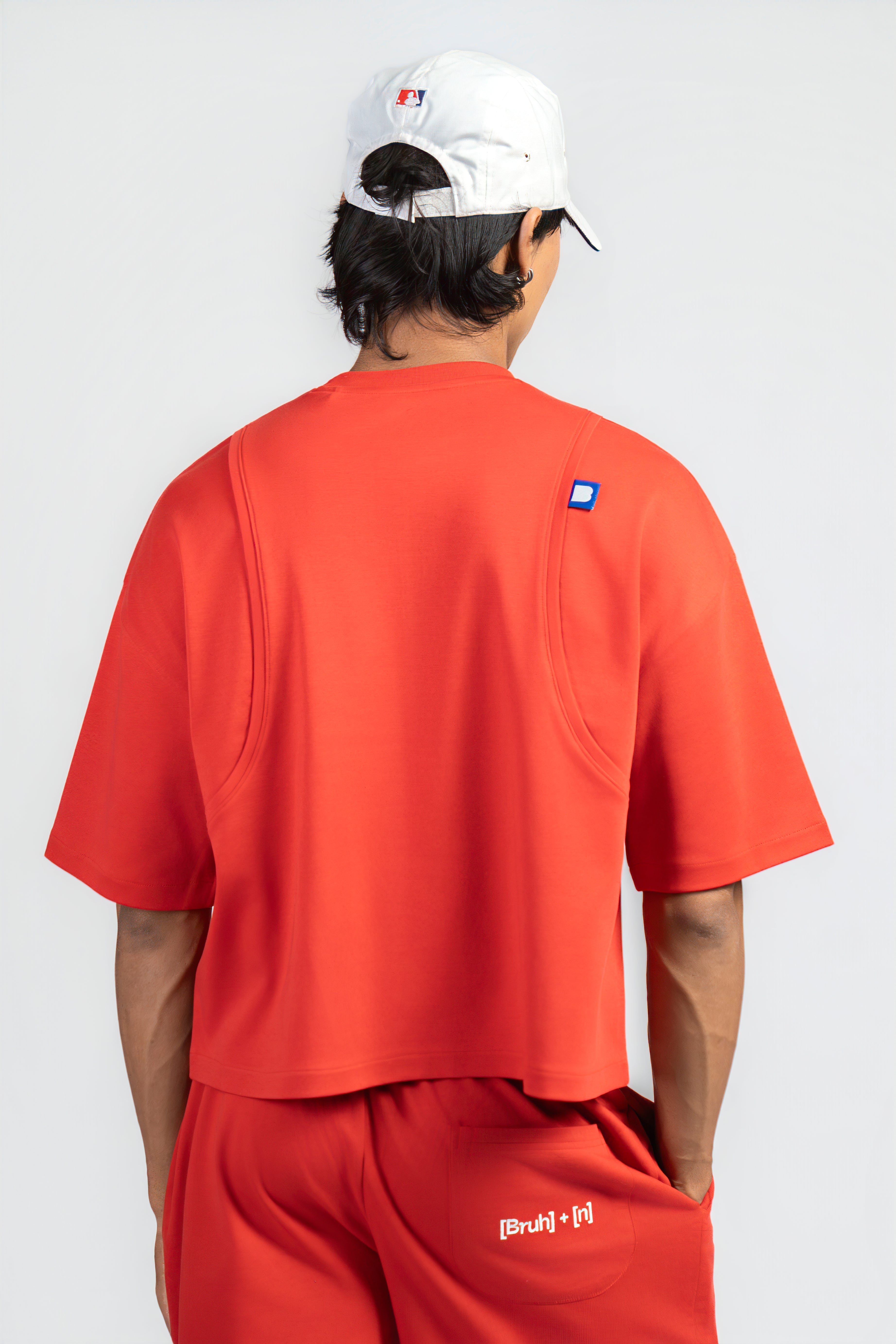 BASIC*B - CONCEPT CROPPED BOXY T-SHIRT