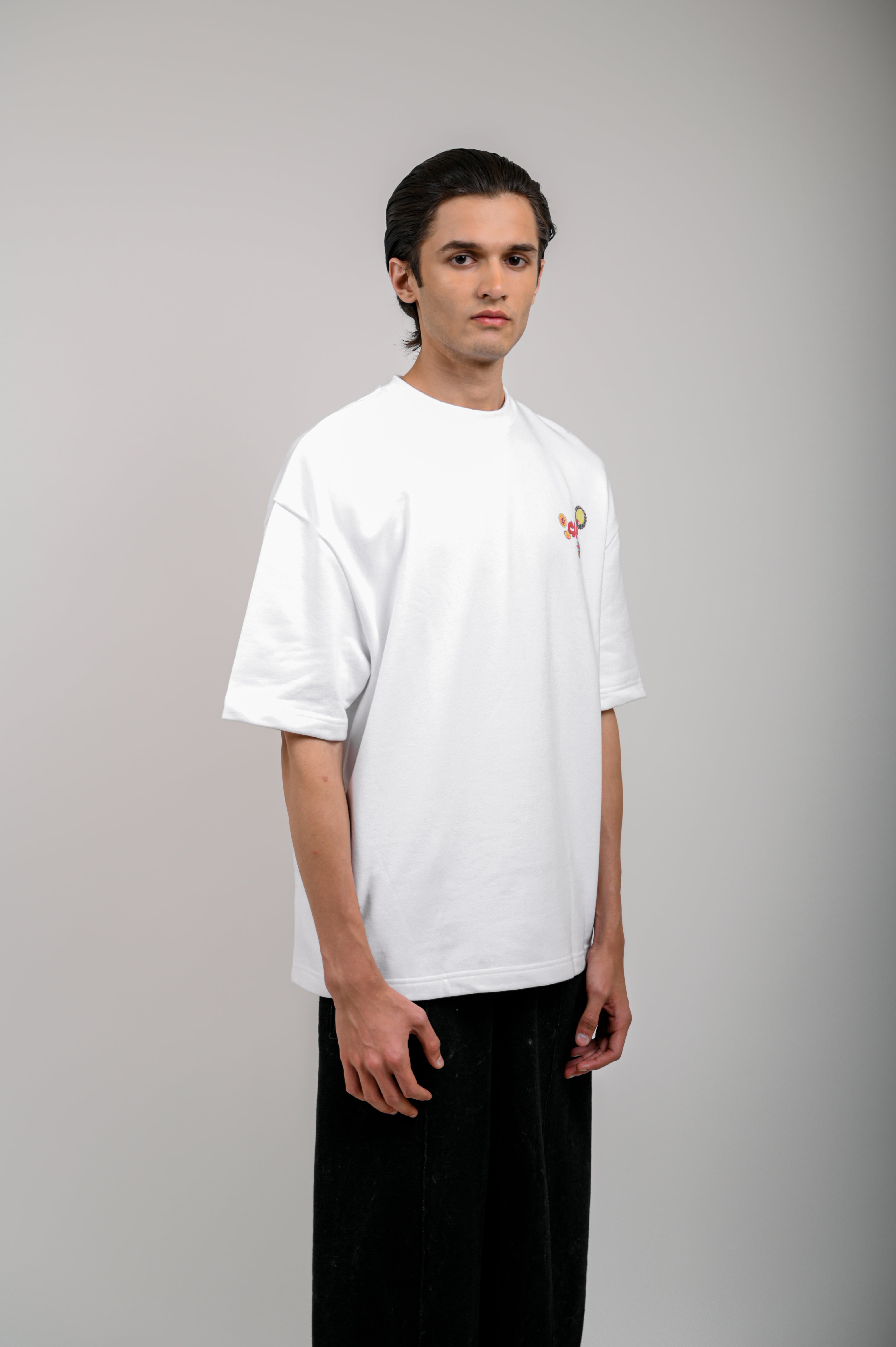 Very Berry White Tee