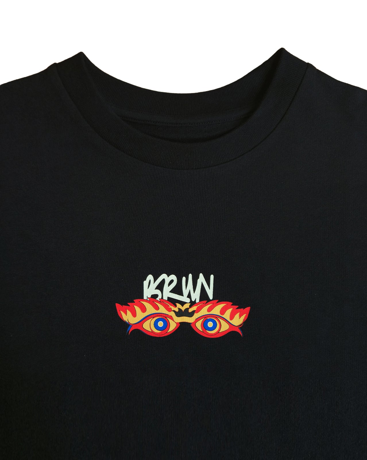 Drishti Bommai - Say No Evil Embroidered Half Sleeve tee