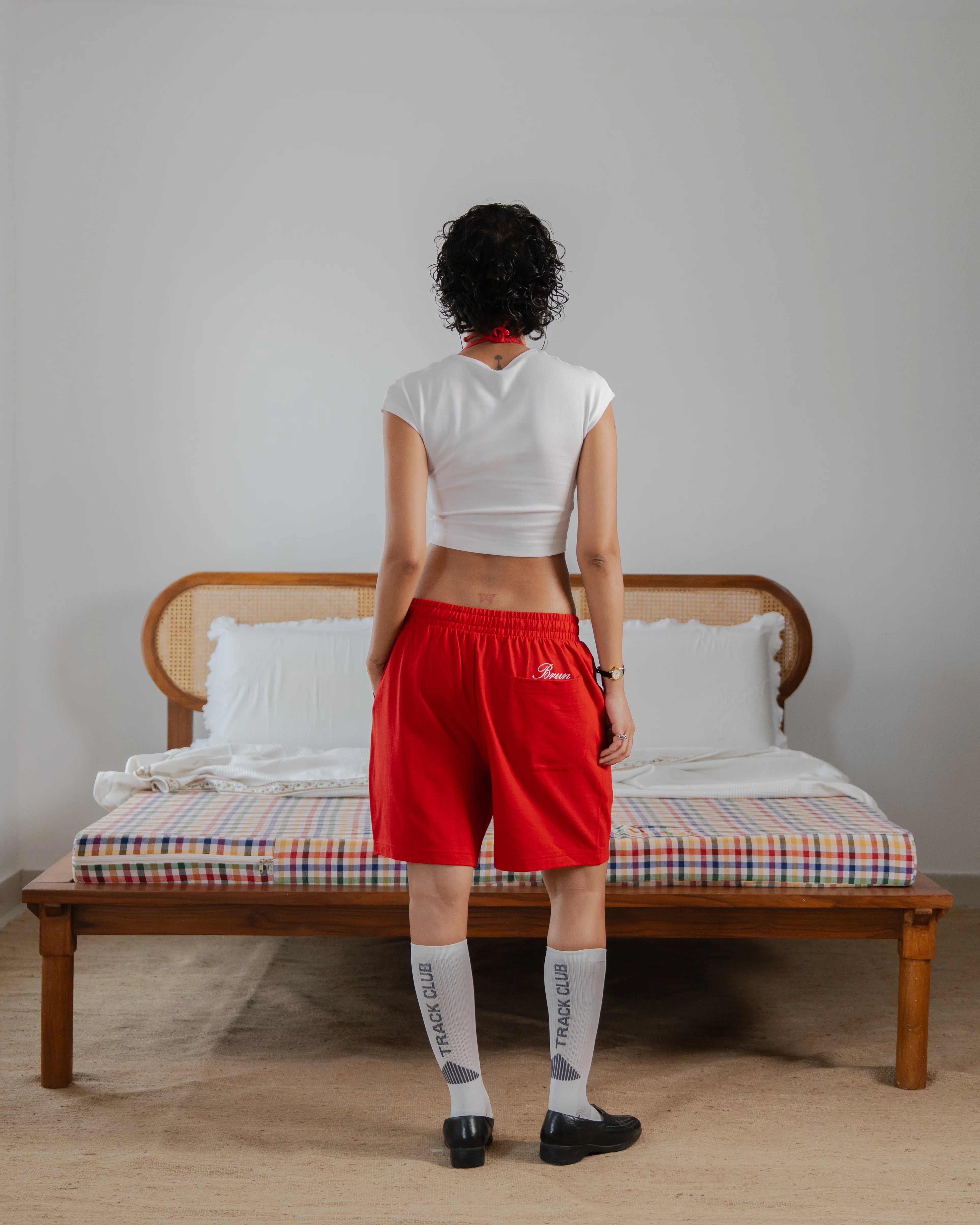 Mornin’ Club - Red shorts