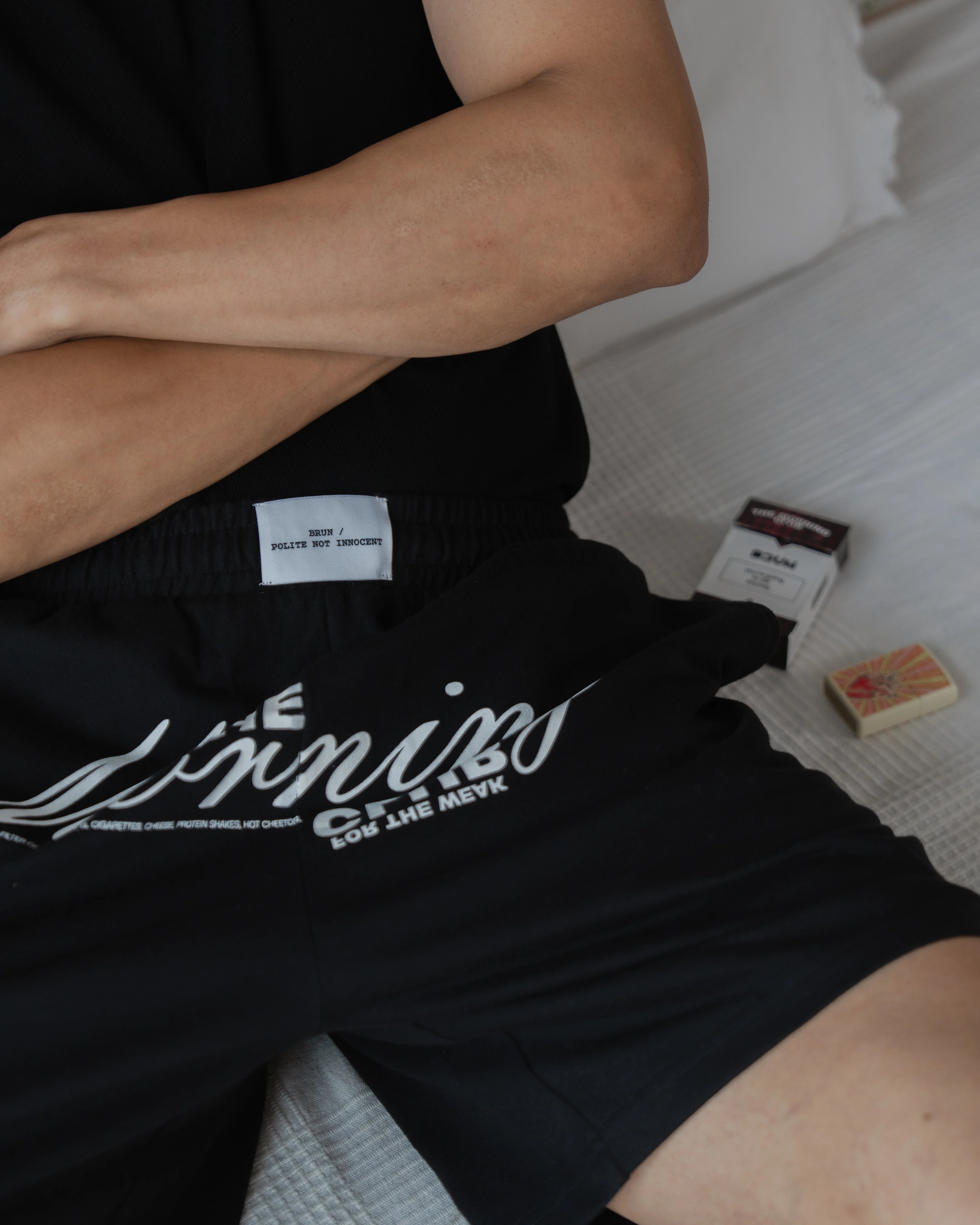 Mornin’ Club - Black shorts