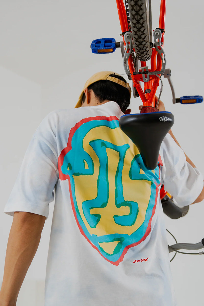 Brun Face - Blue Tee