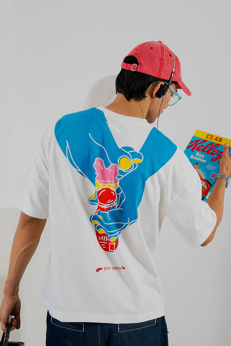 Bottle Opener - Off White Tee