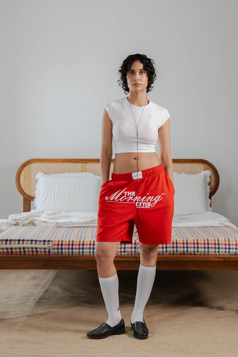 Mornin’ Club - Red shorts