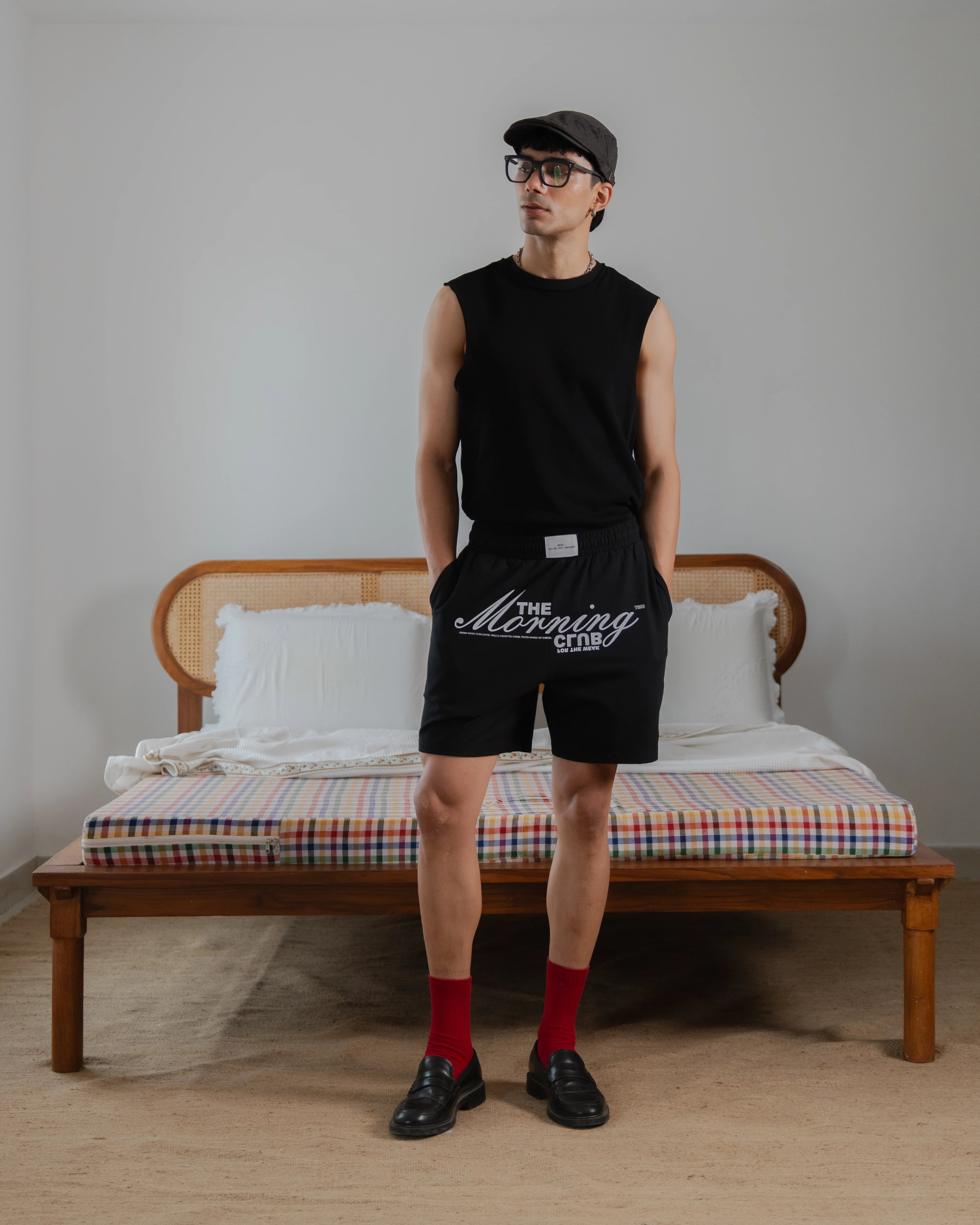 Mornin’ Club - Black shorts