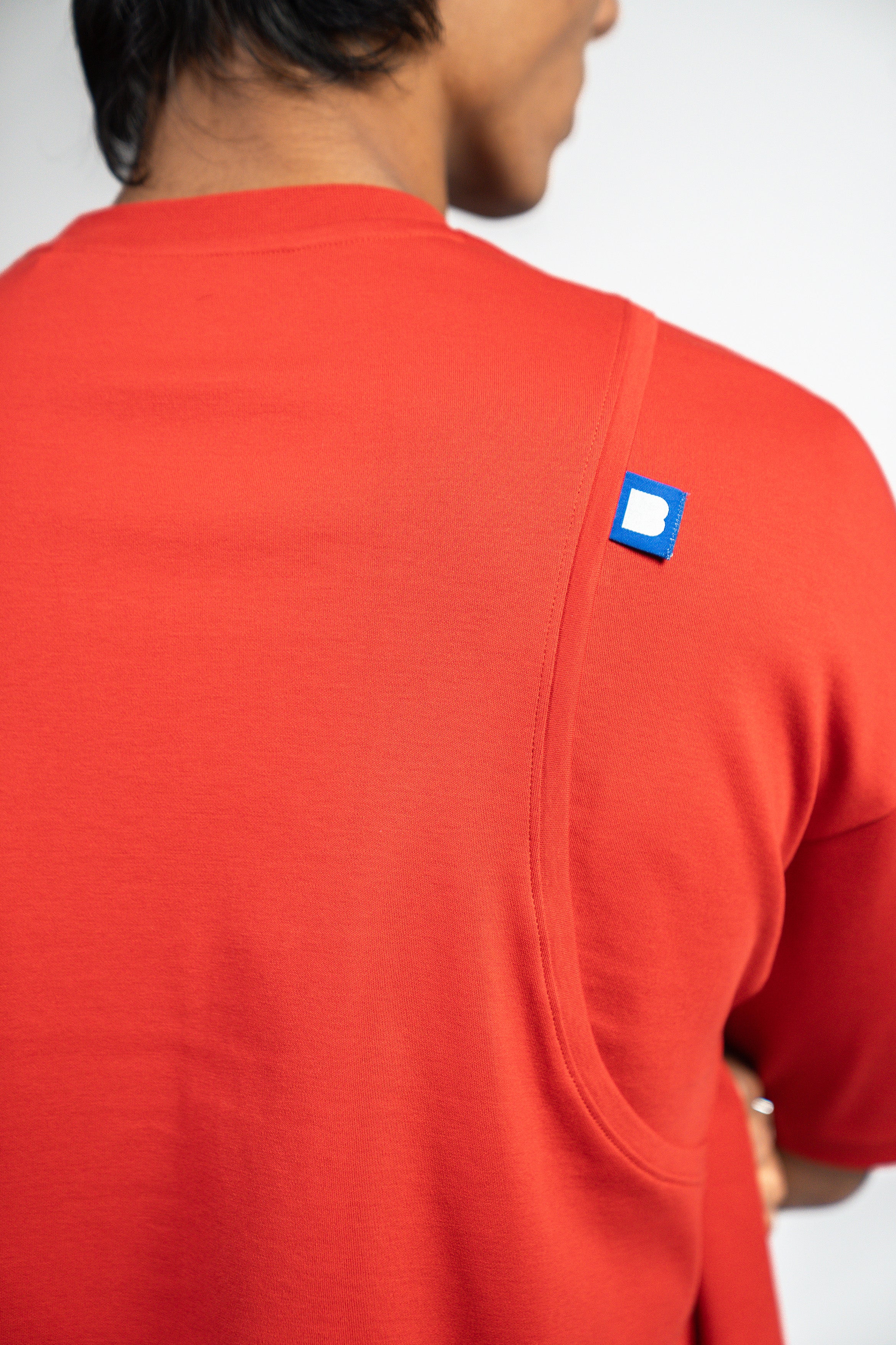 BASIC*B - CONCEPT CROPPED BOXY T-SHIRT